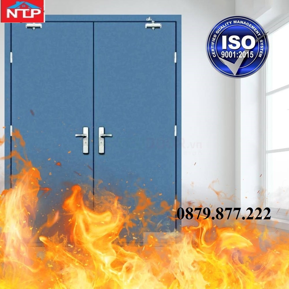 Cửa thép chống cháy an toàn đạt chuẩn ISO
