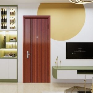 Cửa thép Vân Gỗ 1 cánh