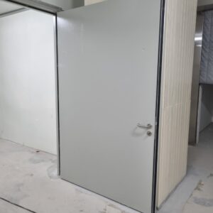 Cửa thép chống cháy 2 cánh 4 CUA THEP CHONG CHAY 1 CANH