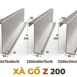 Xà Gồ Z200